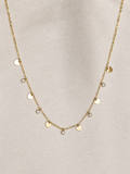Amora Heartfall Necklace - Golden thumbnail